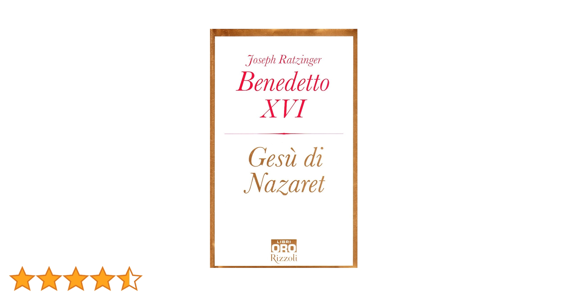 GESÙ DI NAZARET by Benedetto XVI Gesù di Nazaret. Dall' ingresso a Gerusalemme alla